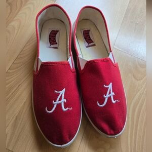 Alabama Slip-On Shoes with 'A' Logo